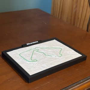 plan circuit silverstone f1 (formule 1) 3d vue aérienne