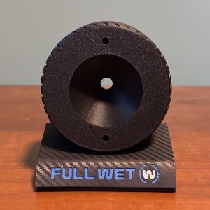 pneu pirelli f1 full wet (maxi pluie/bleu) avec socle à effet carbone