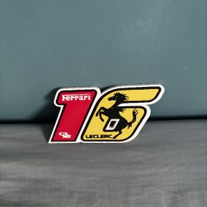 panneau f1 – charles leclerc / ferrari – numéro 16
