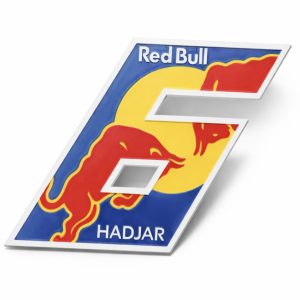 panneau f1 – isack hadjar / red bull – numéro 6