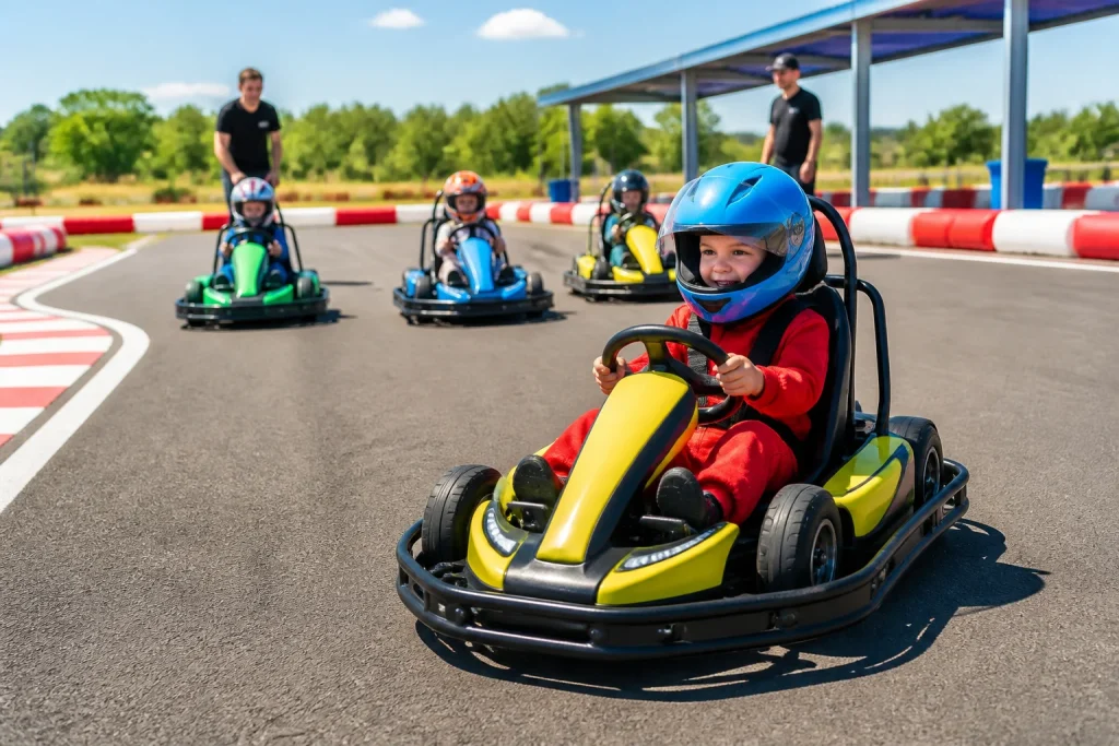 Course de karting pour enfants