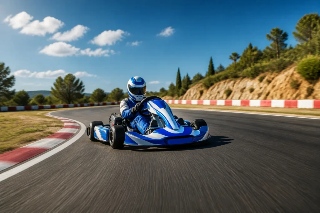 Karting adrenaline sur lasphalte