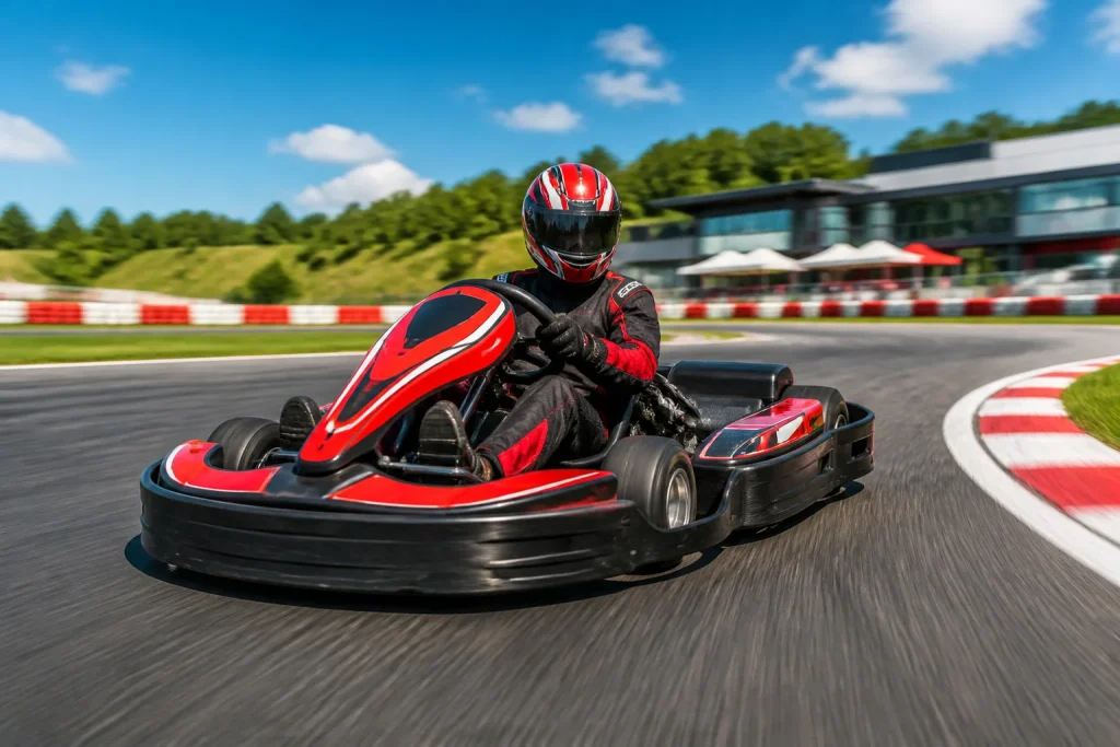 Karting vitesse et adrenaline